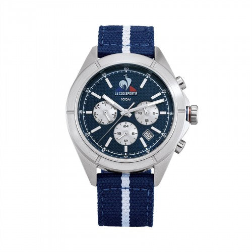 Front - Le Coq Sportif Mens Essential Chronograph Watch