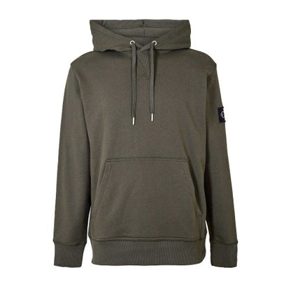 Front - Calvin Klein Mens Monogram Badge Hoodie