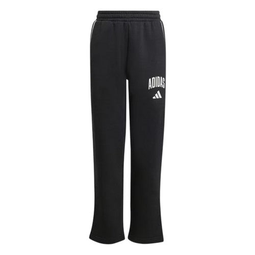 Front - Adidas Childrens/Kids Collegiate Straight Leg Jogging Bottoms