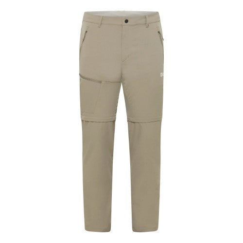 Front - Jack Wolfskin Unisex Adult Pico Trail Convertible Cargo Trousers