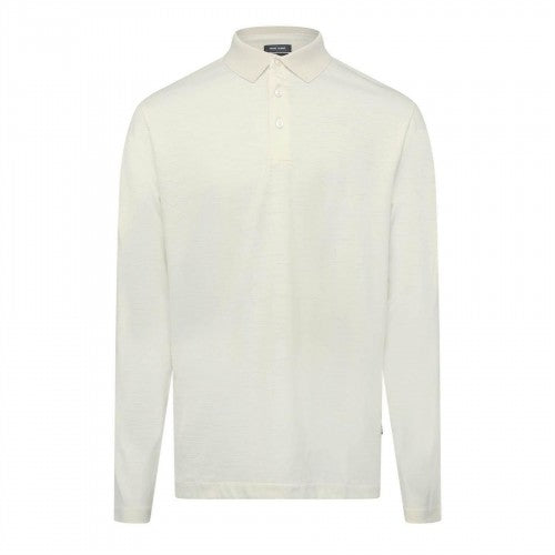 Front - Boss Mens Pado 110 Long-Sleeved Polo Shirt