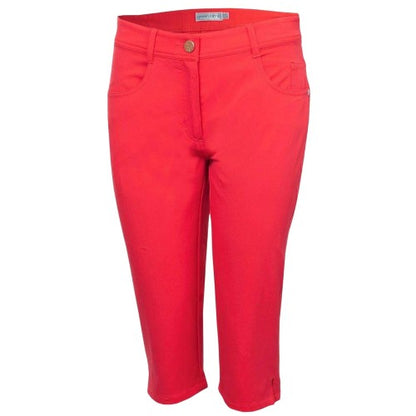 Front - Calvin Klein Womens/Ladies Cropped Golf Trousers