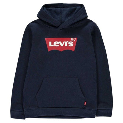 Front - Levis Childrens/Kids Batwing Logo Cotton Hoodie