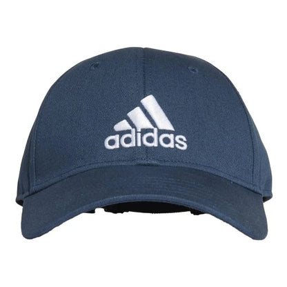 Front - Adidas Mens Logo Cotton Baseball Cap