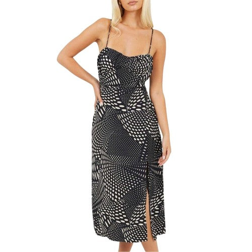Front - Brave Soul Womens/Ladies Sweetheart Midi Dress