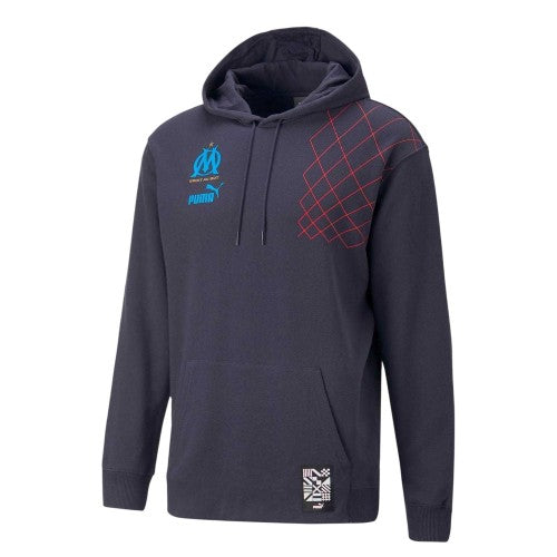 Front - Puma Mens De Marsseille Hoodie