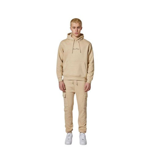 Front - Criminal Damage Mens Logo Relaxed Fit Hoodie