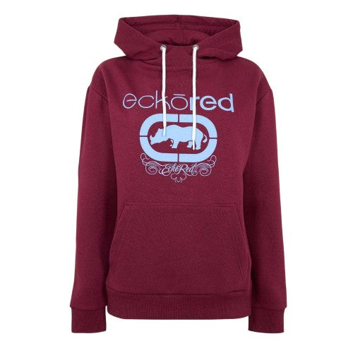 Front - Rhino Womens/Ladies Madison Regular Long-Sleeved Casual Drawstring Hoodie