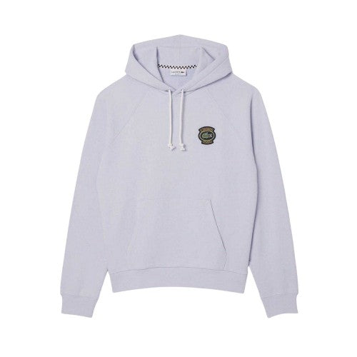 Front - Lacoste Mens Heritage Logo Hoodie