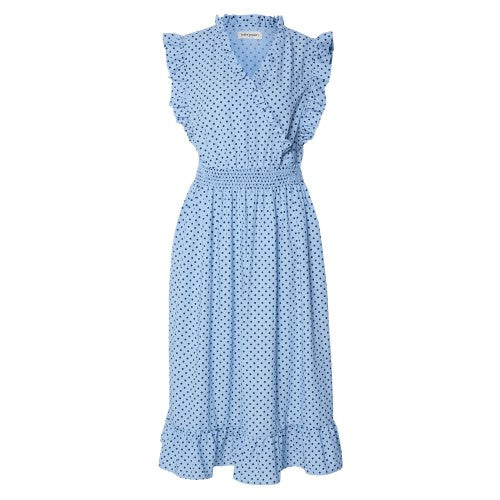 Front - Lollys Laundry Womens/Ladies Polka Dot Midi Dress