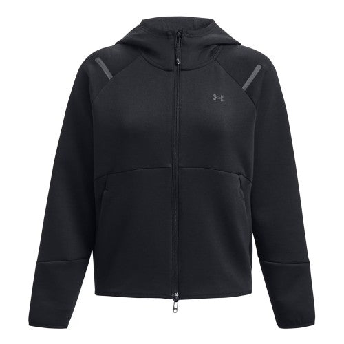 Front - Under Armour Womens/Ladies Unstoppable Two Tone Sweat Jacket