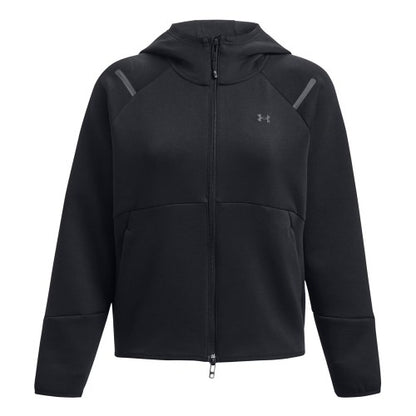 Front - Under Armour Womens/Ladies Unstoppable Two Tone Sweat Jacket