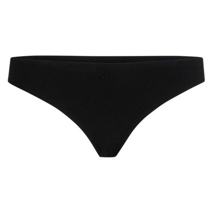 Front - Boss Womens/Ladies Flocked Laser Cut Laser Cut Thong