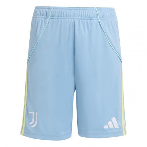 Front - Adidas Childrens/Kids 2025/2026 Juventus FC Football Shorts