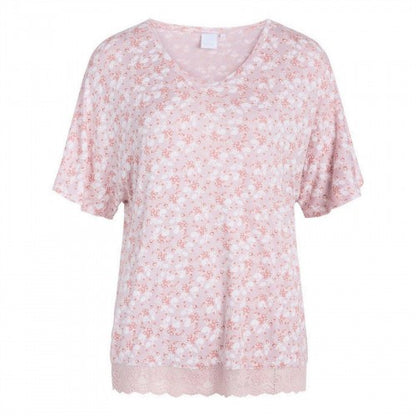 Front - CCDK Copenhagen Womens/Ladies Rosa Flowers T-Shirt