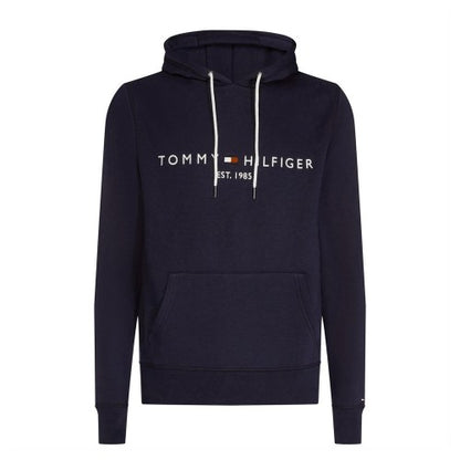 Front - Tommy Hilfiger Mens Logo Hoodie