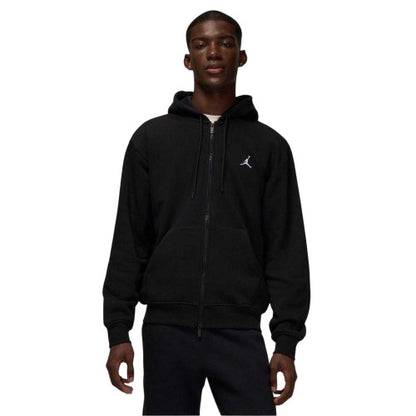 Front - Nike Mens Air jordan Essentials Fleece Full Zip Hoodie