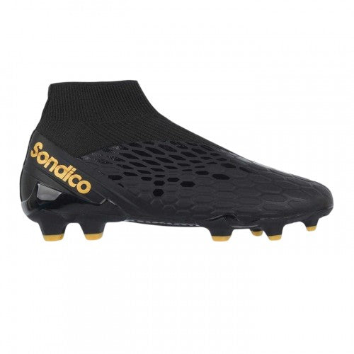 Front - Sondico Mens Blizzard Hexagon Firm Ground Football Boots