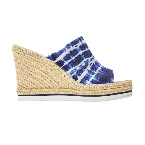 Front - Toms Womens/Ladies Tie Dye Wedge Sandals