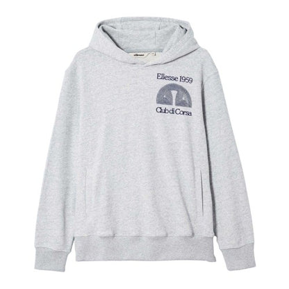 Front - Ellesse Mens Club Di Corsa Hoodie