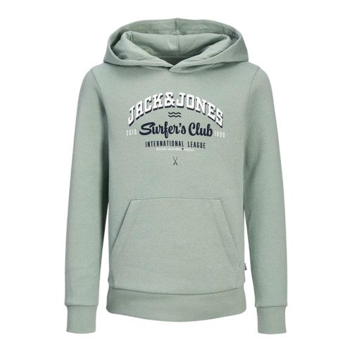 Front - Jack And Jones Boys Surfers Club Logo Hoodie
