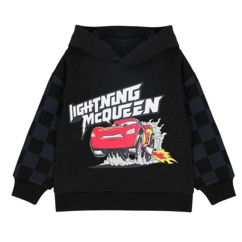 Front - Lightning Baby Lightning McQueen Cotton Hoodie