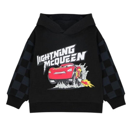 Front - Lightning Baby Lightning McQueen Cotton Hoodie