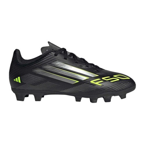 Front - Adidas Childrens/Kids F50 Club Firm Ground Football Boots