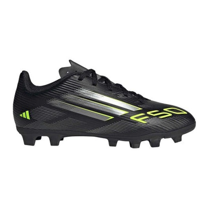 Front - Adidas Childrens/Kids F50 Club Firm Ground Football Boots