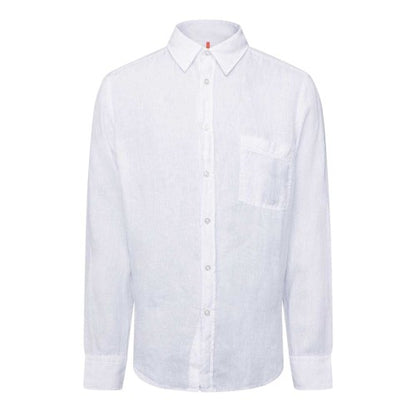 Front - Boss Mens Relegant 6 Long-Sleeved Shirt
