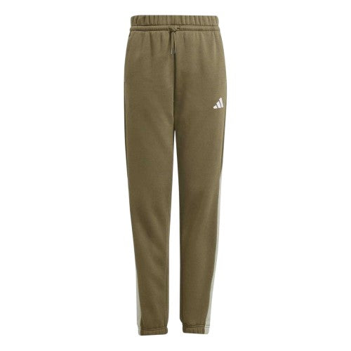 Front - Adidas Childrens/Kids Plain Slim Joggers