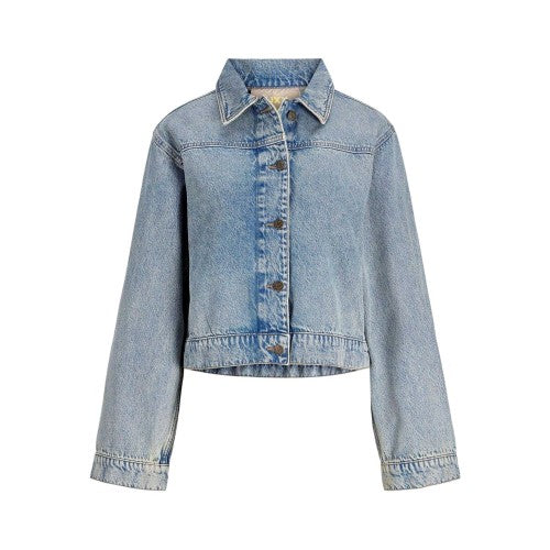 Front - JJXX Womens/Ladies Norma Long-Sleeved Denim Jacket