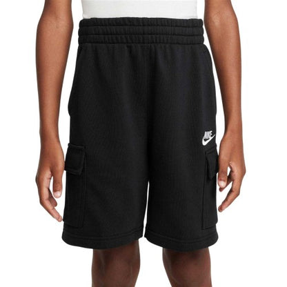 Front - Nike Childrens/Kids Fleece Cargo Shorts