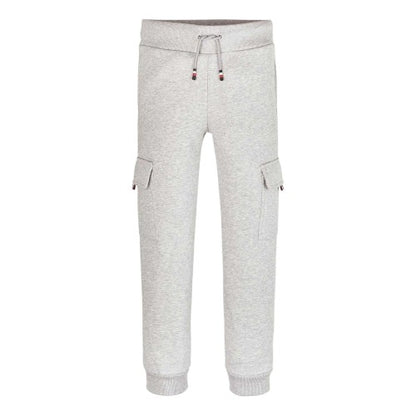 Front - Tommy Hilfiger Childrens/Kids Fleece Regular Cargo Jogging Bottoms