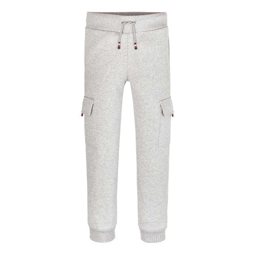 Front - Tommy Hilfiger Childrens/Kids Fleece Regular Cargo Jogging Bottoms