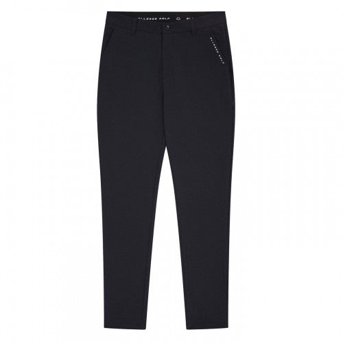 Front - Ellesse Mens Logo Straight Leg Golf Trousers