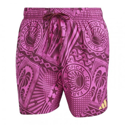 Front - Adidas Mens Farm Rio Swim Shorts