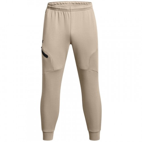Front - Under Armour Mens Fleece Tapered Joggers