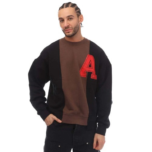 Front - Ambush Unisex Adult Varsity Crew Neck Sweatshirt