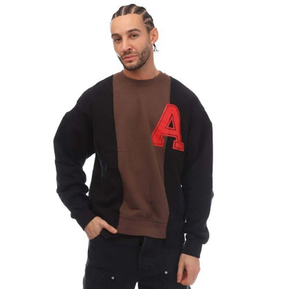 Front - Ambush Unisex Adult Varsity Crew Neck Sweatshirt