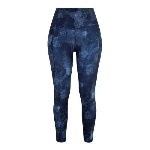 Front - LA Gear Womens/Ladies Camouflage High Waist Leggings