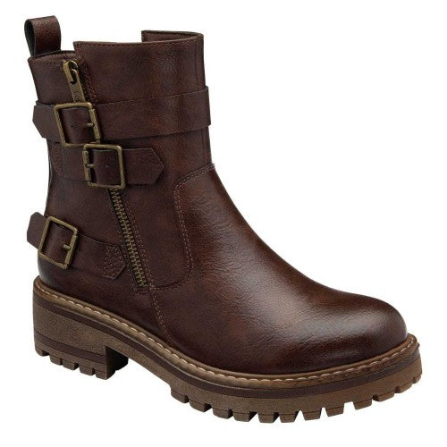 Front - Lotus Shoes Womens/Ladies Harrie Zip Ankle Boots