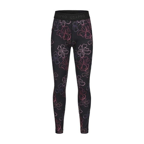 Front - USA Pro Girls Tight Leggings