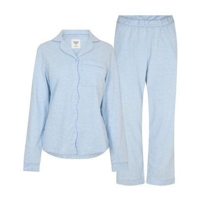 Front - Chelsea Peers Womens/Ladies Cotton Long Pyjama Set