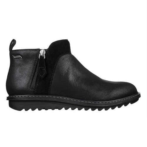Front - Skechers Womens/Ladies Suede Arch Fit Ankle Boots