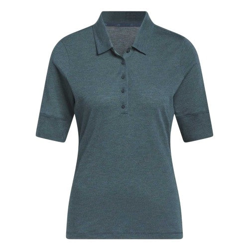Front - Adidas Womens/Ladies Melange Polo Shirt
