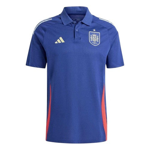 Front - Adidas Mens Euro 2024 Spain Polo Shirt