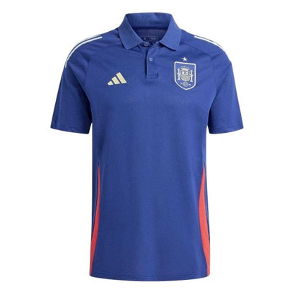 Front - Adidas Mens Euro 2024 Spain Polo Shirt