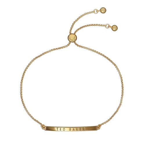 Front - Ted Baker Womens/Ladies Breena Engraved Logo Everyday Bracelet