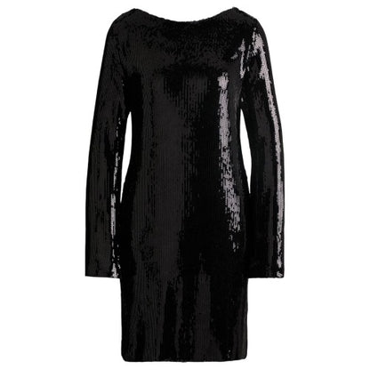 Front - Boss Womens/Ladies Emaxa Sequin Boat Neck Dress